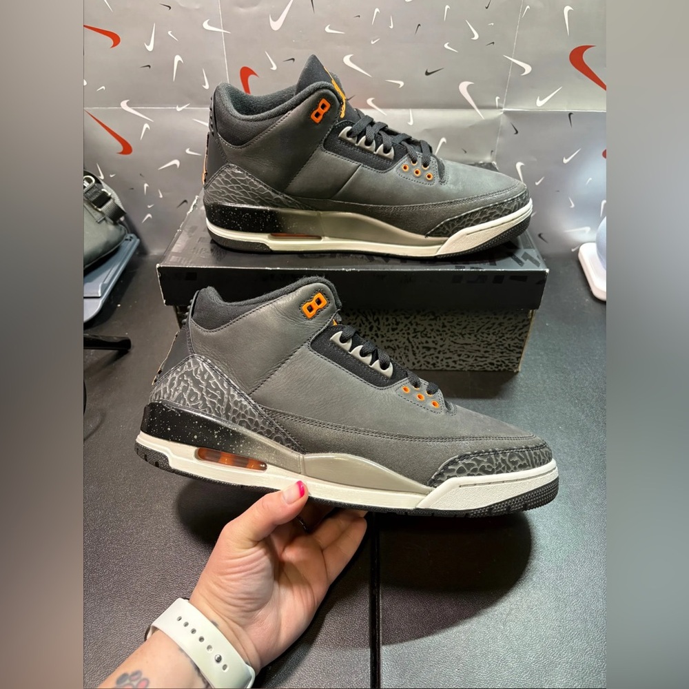 Size 12 Nike Air Jordan 3 Retro Fear Pack